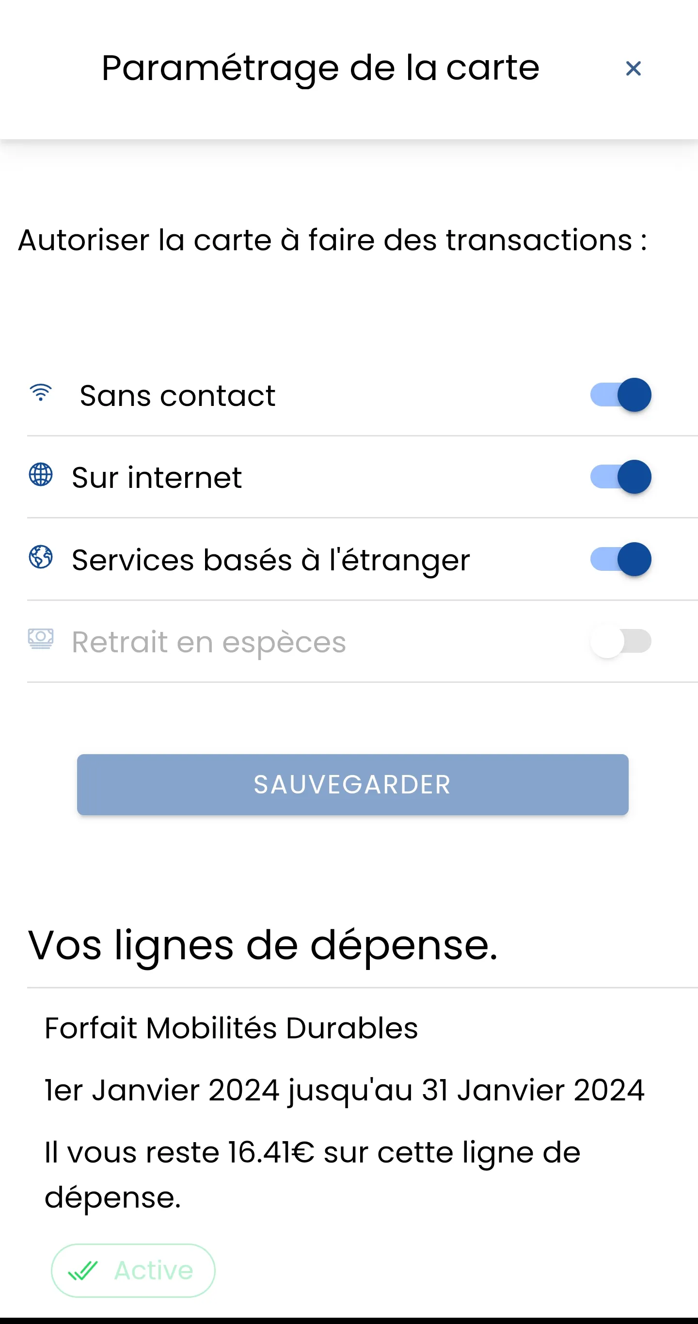 Totalement paramétrable, la carte RoadMate vous permet de définir des plafonds de dépenses, des catégories de dépenses autorisées, des plages horaires d’utilisation...