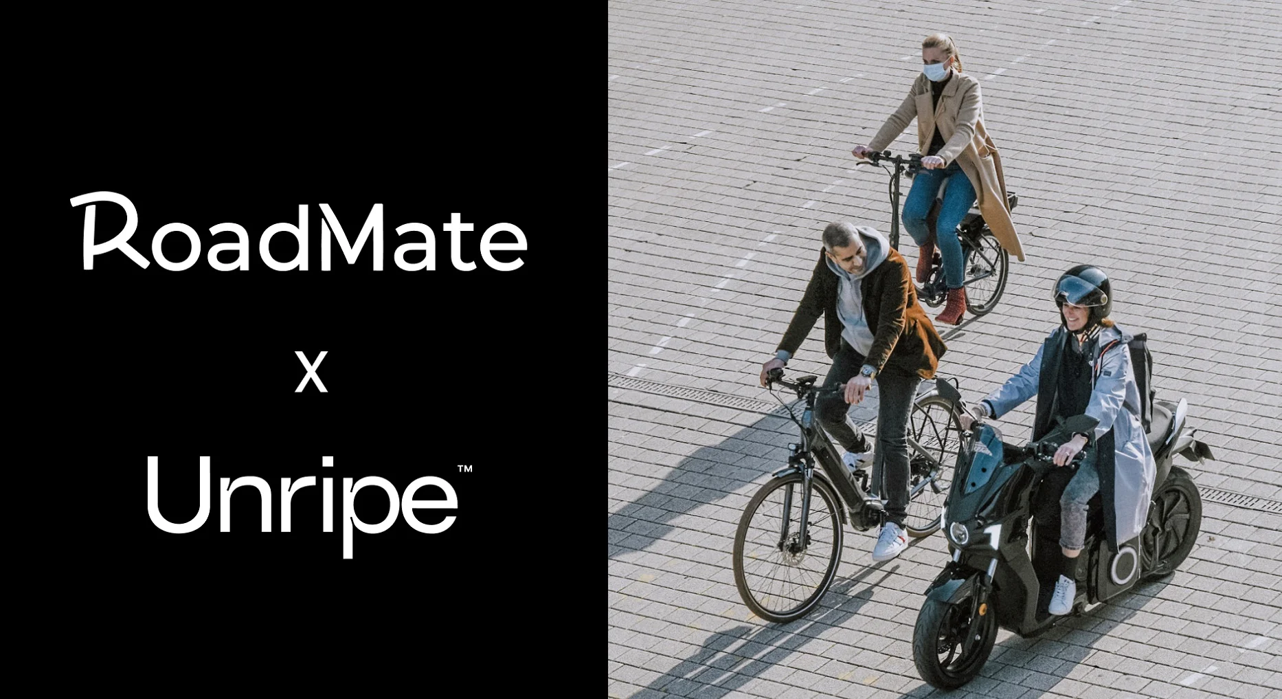 RoadMate et Unripe - Proposer des services de mobilités douces en dehors des grandes villes et centres urbains grâces à une offre unique